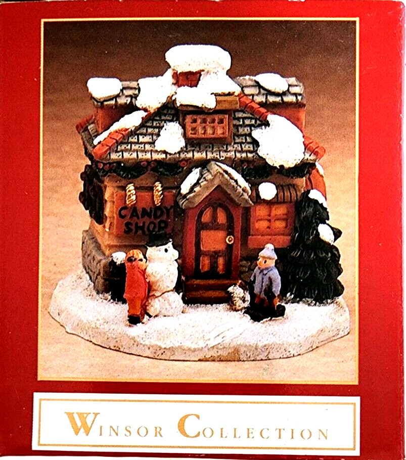 Winsor Collection Winkler’s Mill Christmas Village House 3″x3″ Collectible