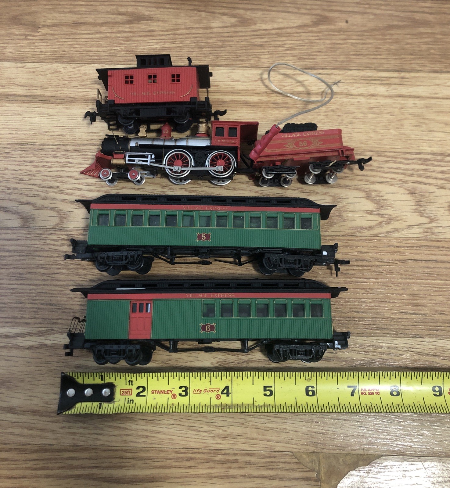 Dept. 56 Bachmann Heritage Village Express HO Scale Electric Train Set