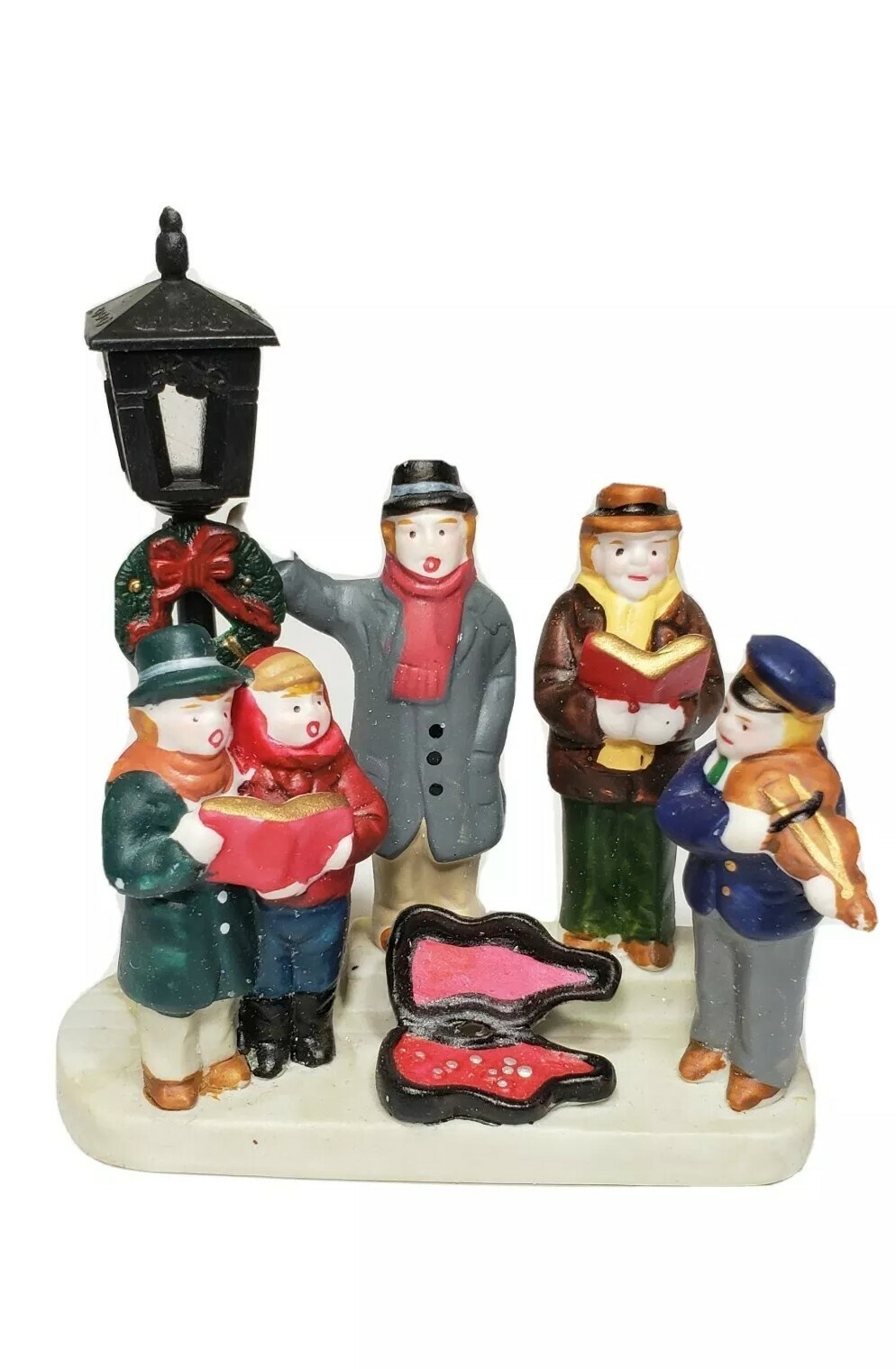 Vintage Lemax Carolling With Violinist Dickensvale Christmas Village 1995 IN BOX