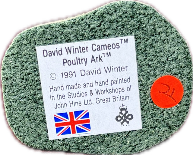 David Winter Cottages Cameos Mini Village Set England Hand Painted Cottage Lot