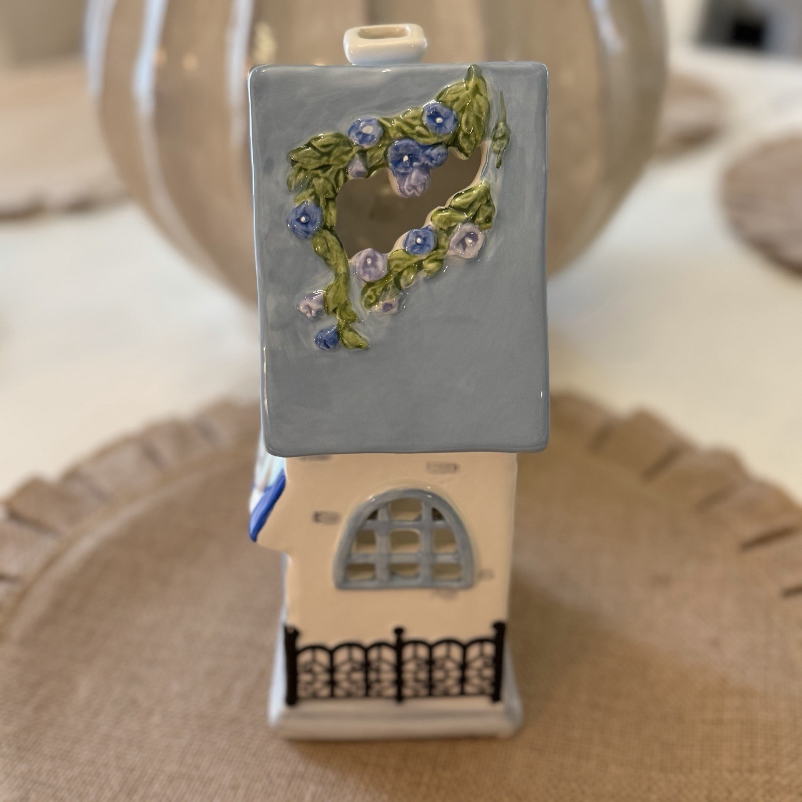 Blue Sky Clayworks MORNING GLORY GATEHOUSE 2025 Candle House Heather Goldmine
