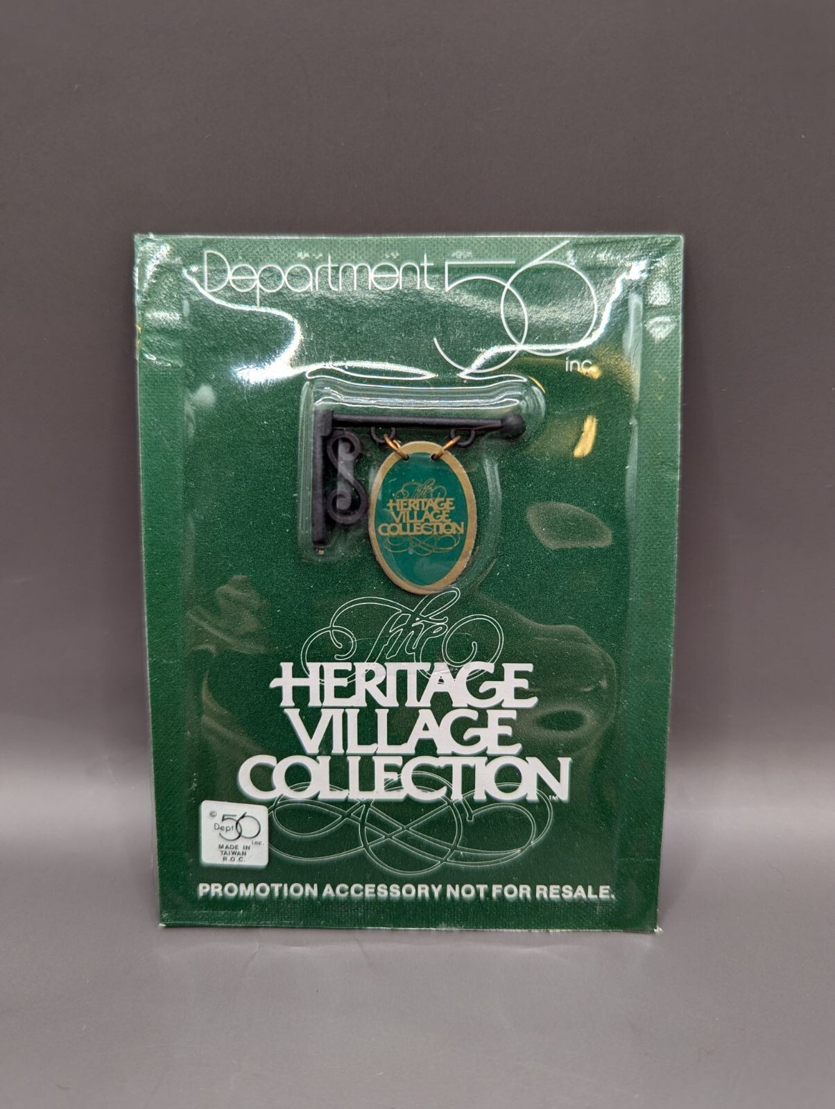 Dept 56 Heritage Village Collection Hanging Store Sign 948-2 Accessory