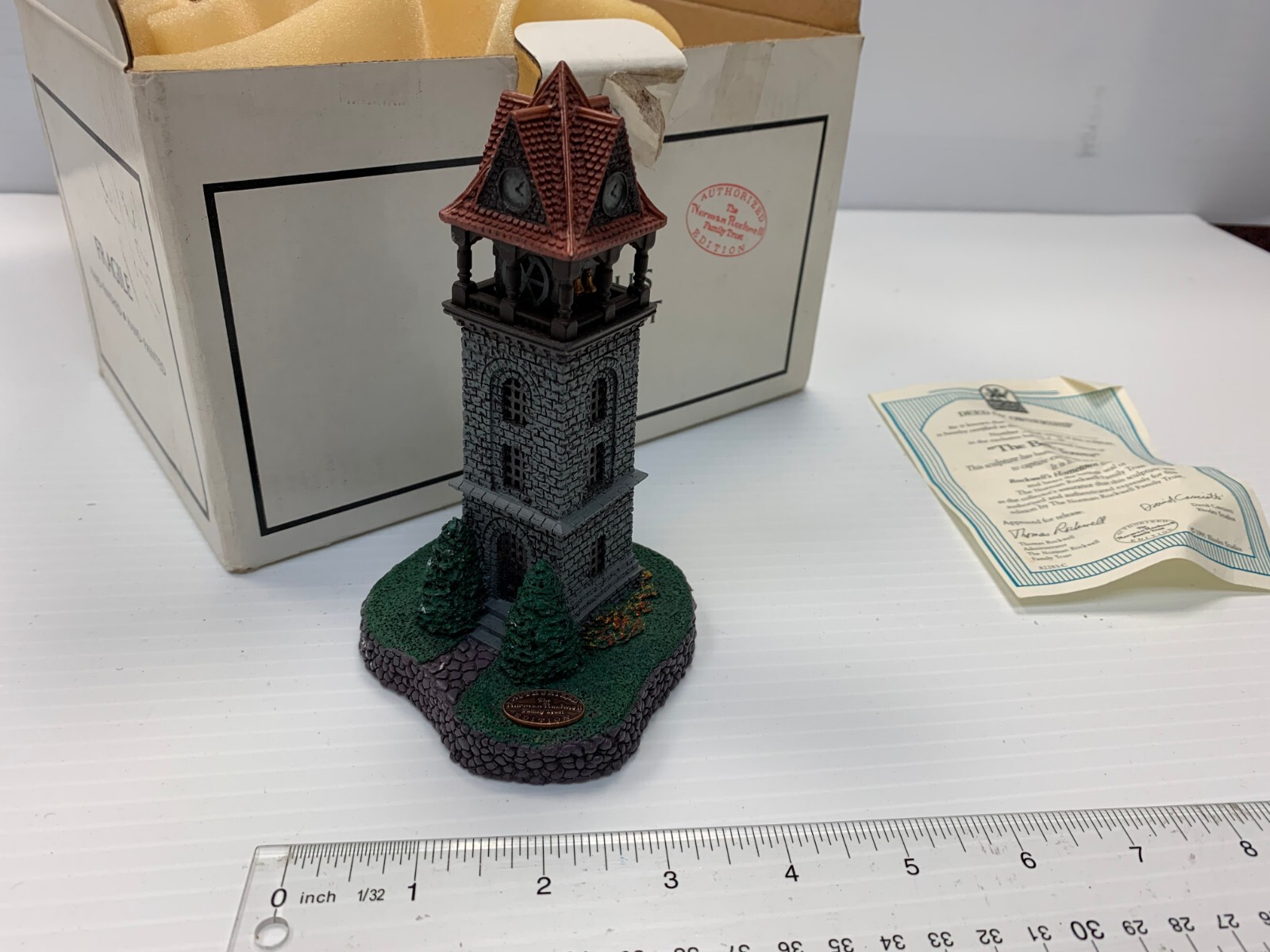 Rockwell’s Main Street Landmark Structures “The Bell Tower” 1991 #82283-C w/ Box