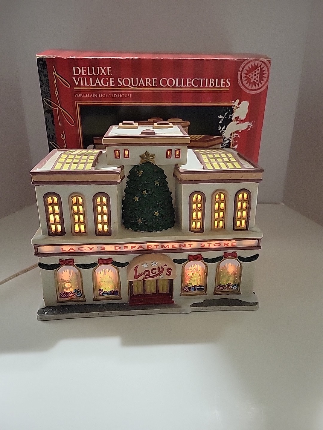 House Lemax Jukebox Junction Lacy’s Department Store 85296 1998 Rare