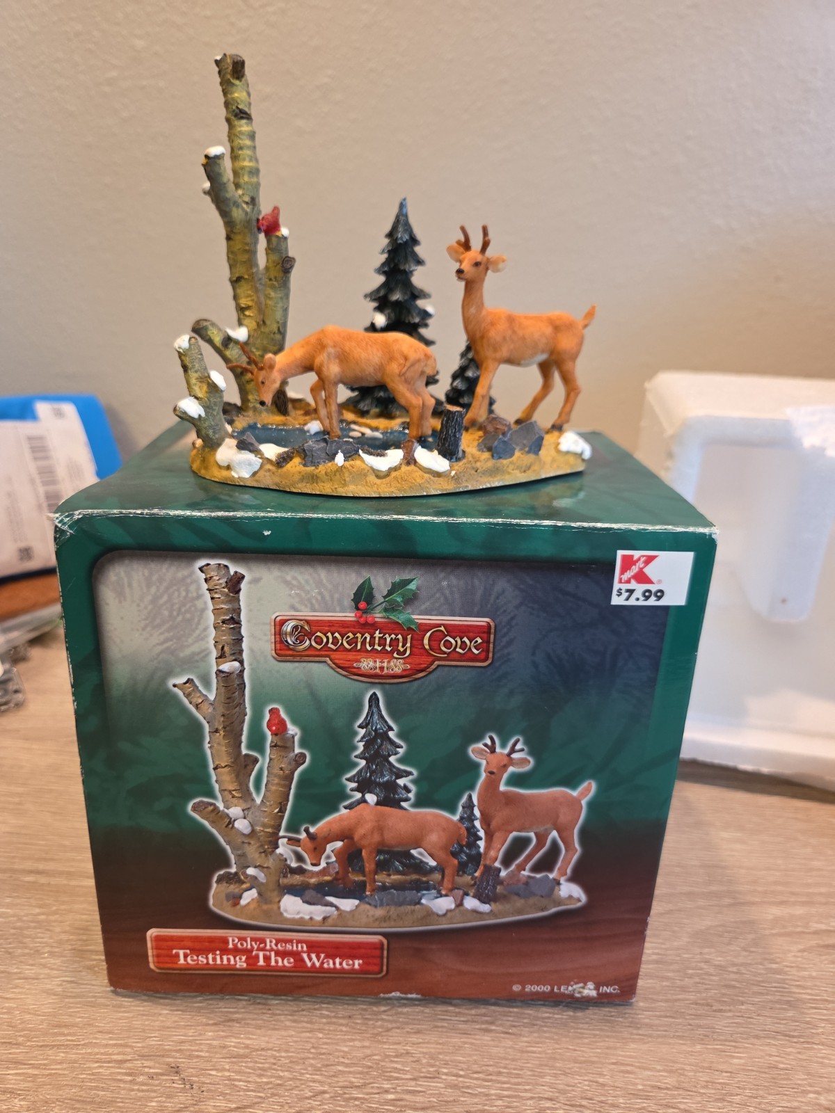 Lemax Village Collection Testing The Water Table Accent #03337 Vintage Kmart