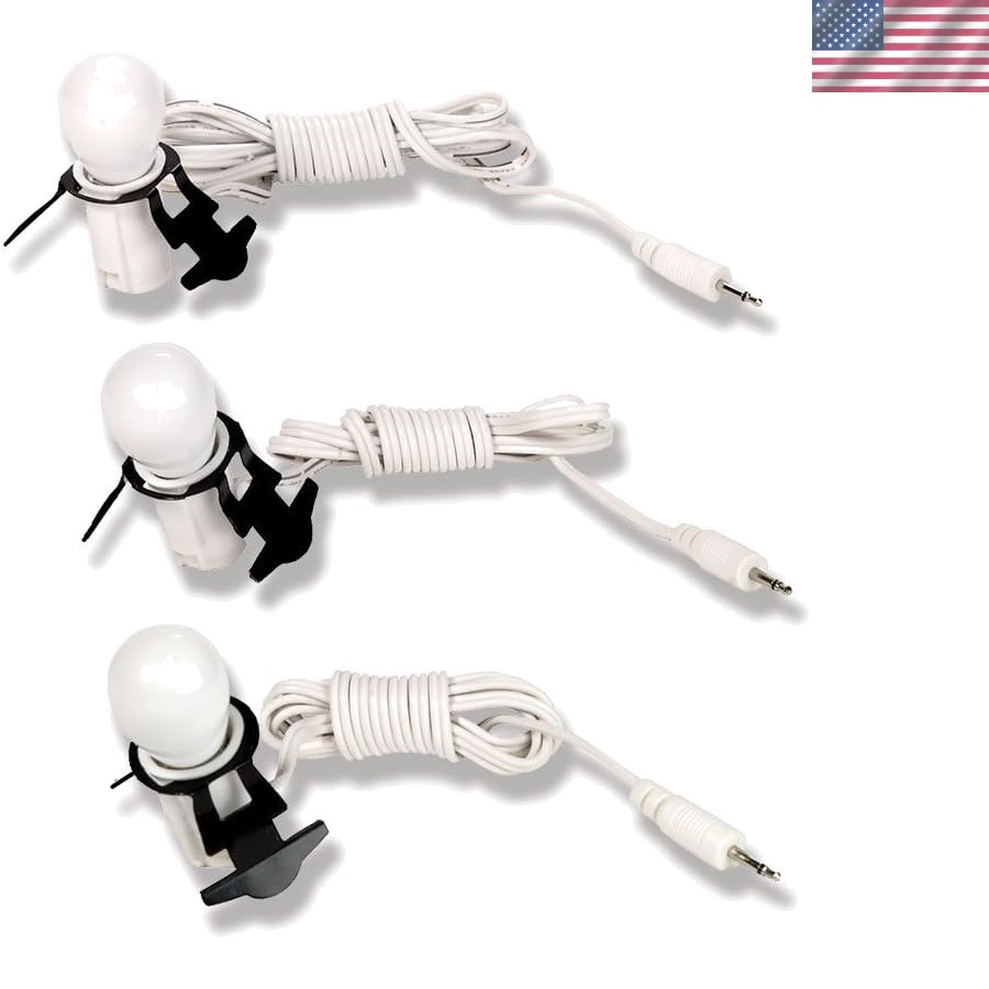 Transform Your Village Display with 48-Inch Light Cords – No Assembly Needed