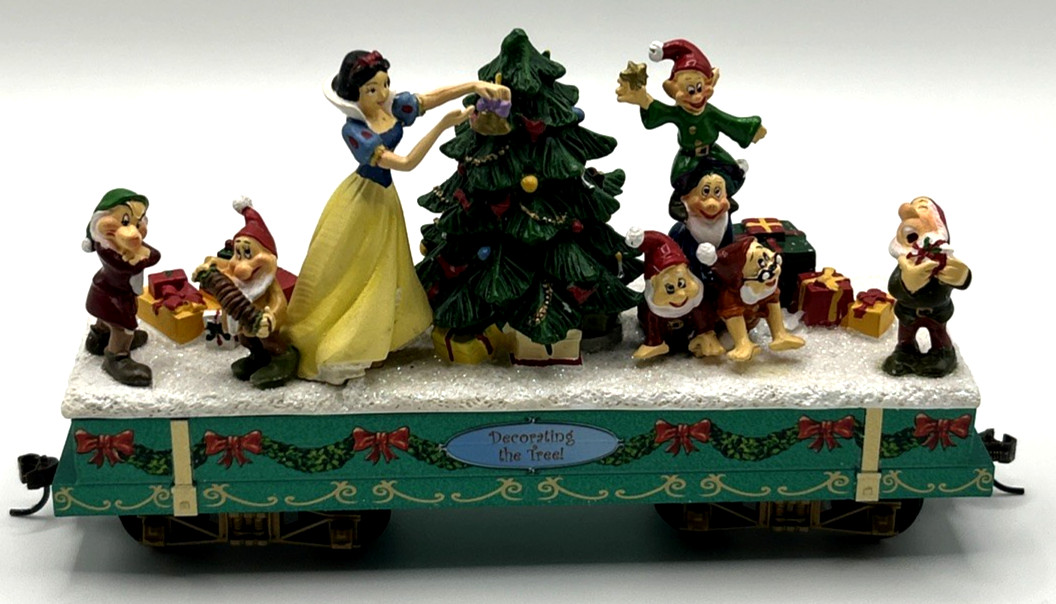 Disney Hawthorne Holiday Celebration Express “Decorating the Tree” Train COA