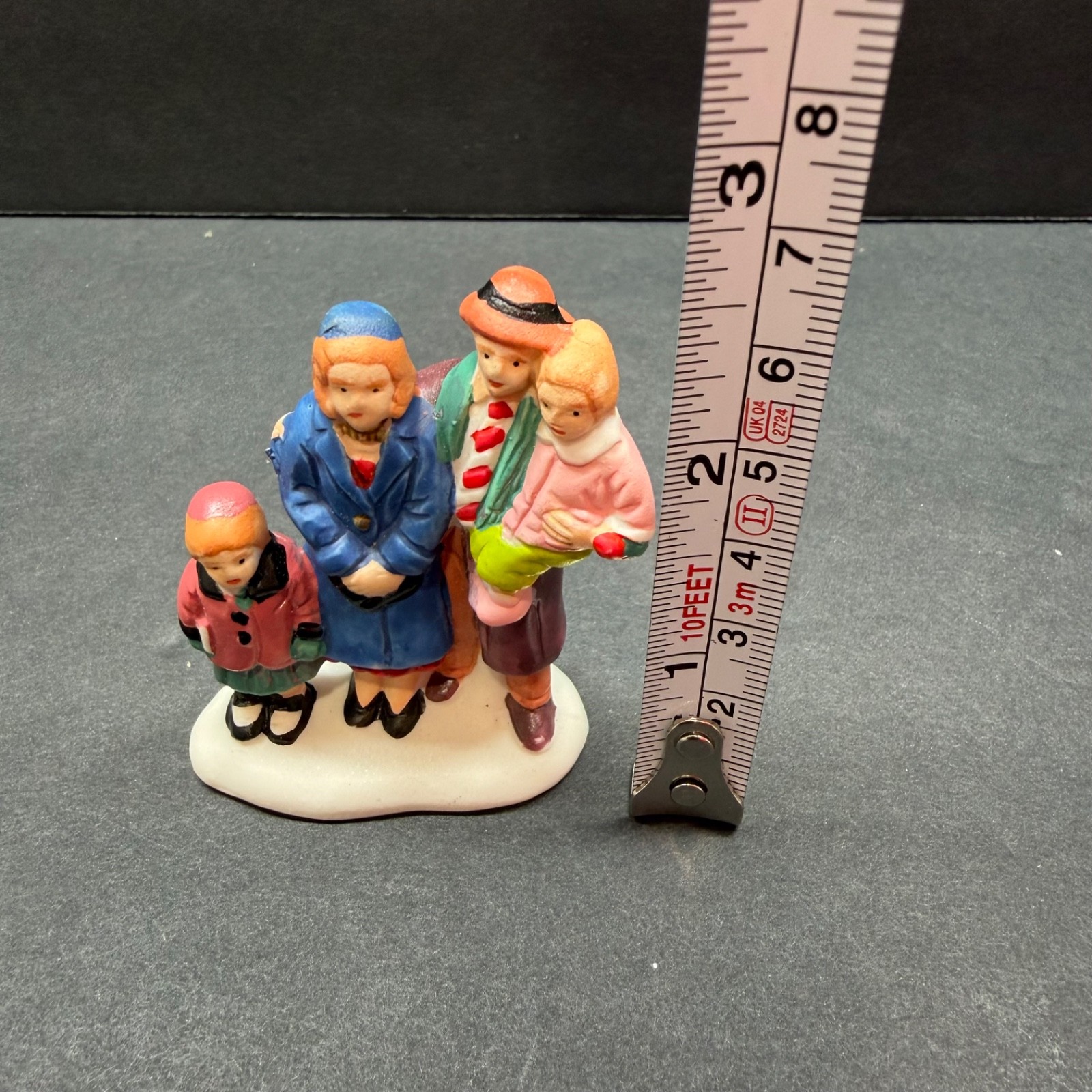 It’s A Wonderful Life George Bailey Mary Zuzu Janie Christmas Village Figurine