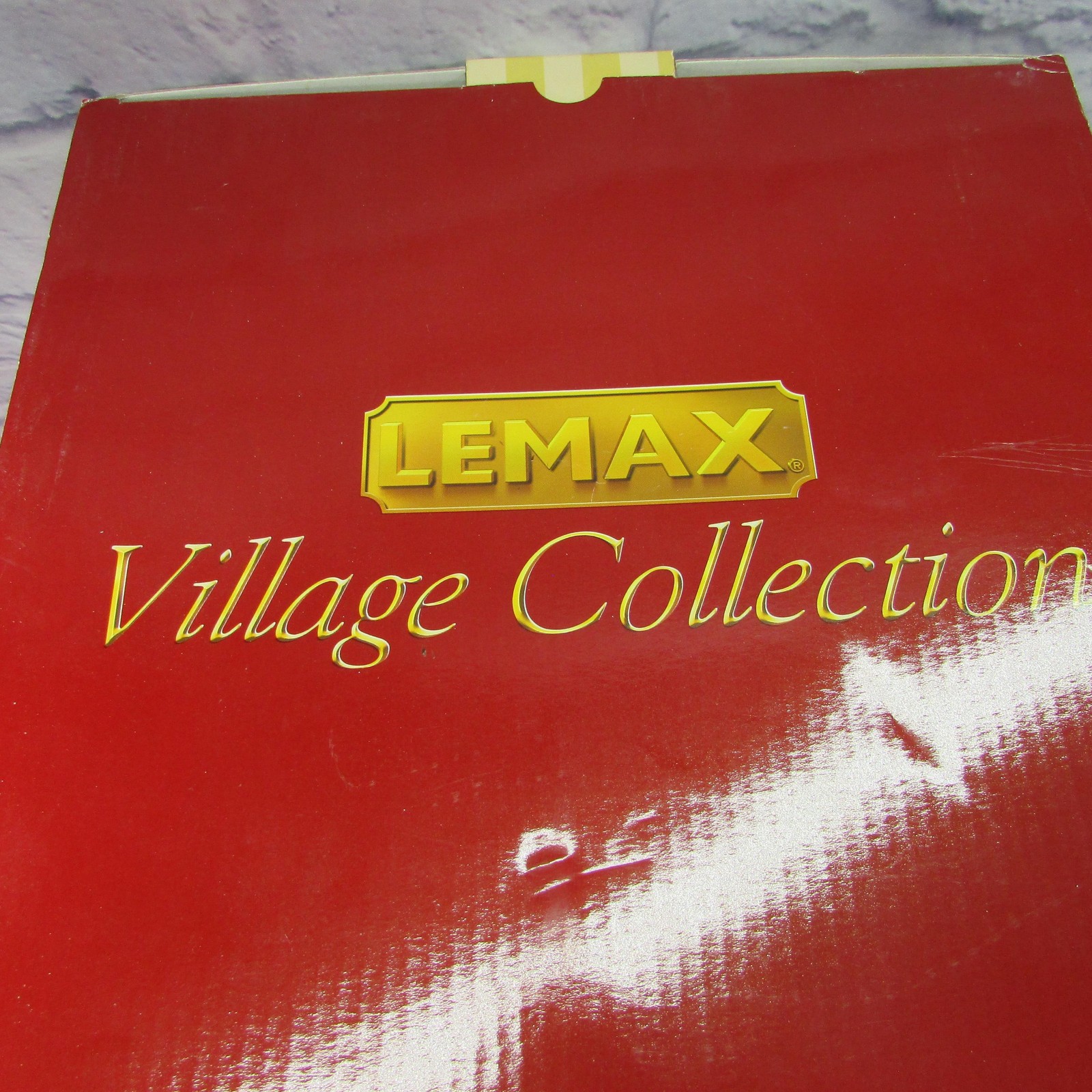 Lemax Village Collection First Lutheran Church Christmas Lighted Building Brown