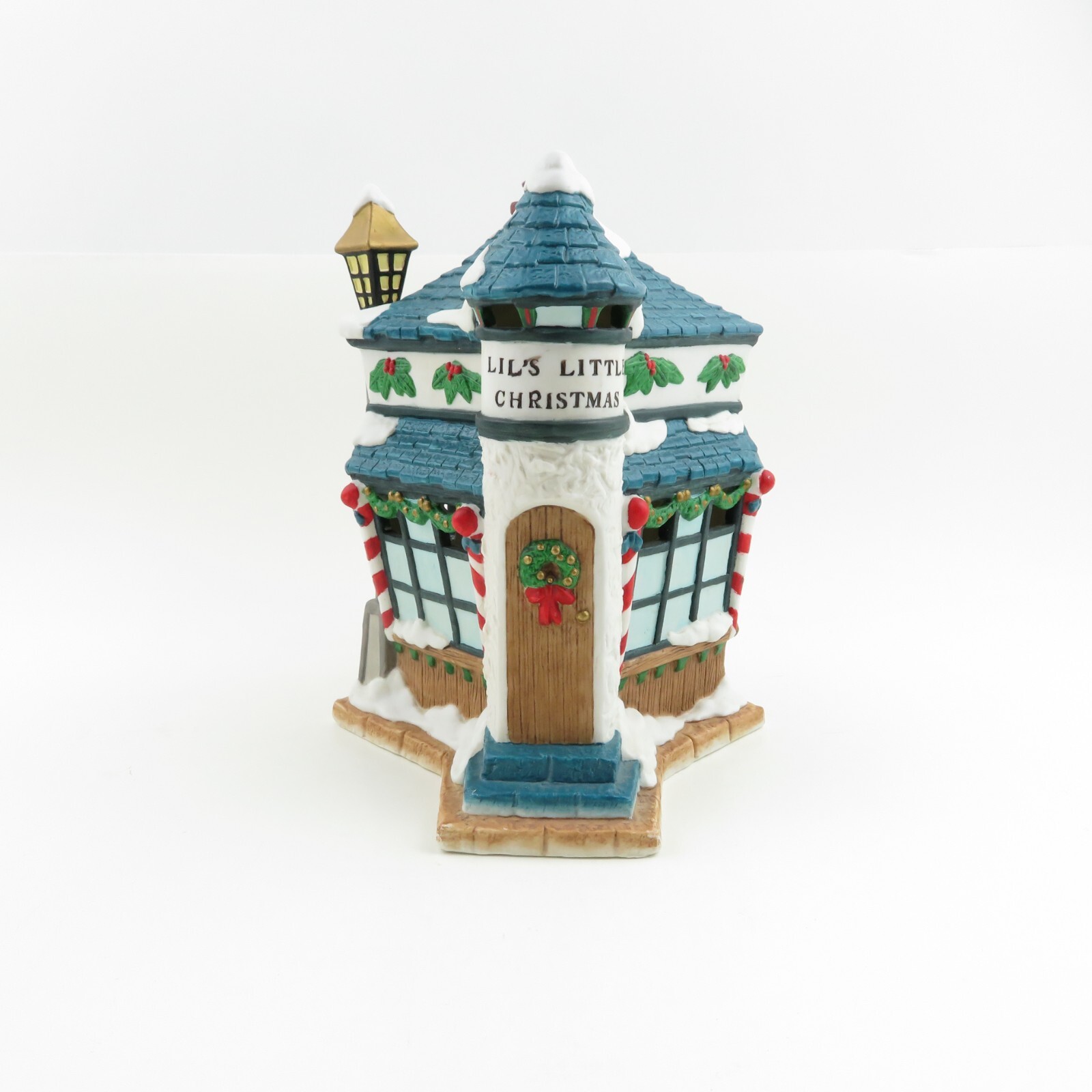 1993 Mercuries USA Village Porcelain Light Up Building – LIL’S LITTLE CHRISTMAS