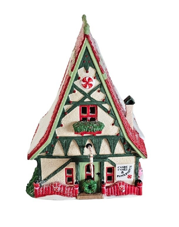Vintage Dept 56 Candy Cane & Peppermint Shop North Pole Series 56390 Light Cord