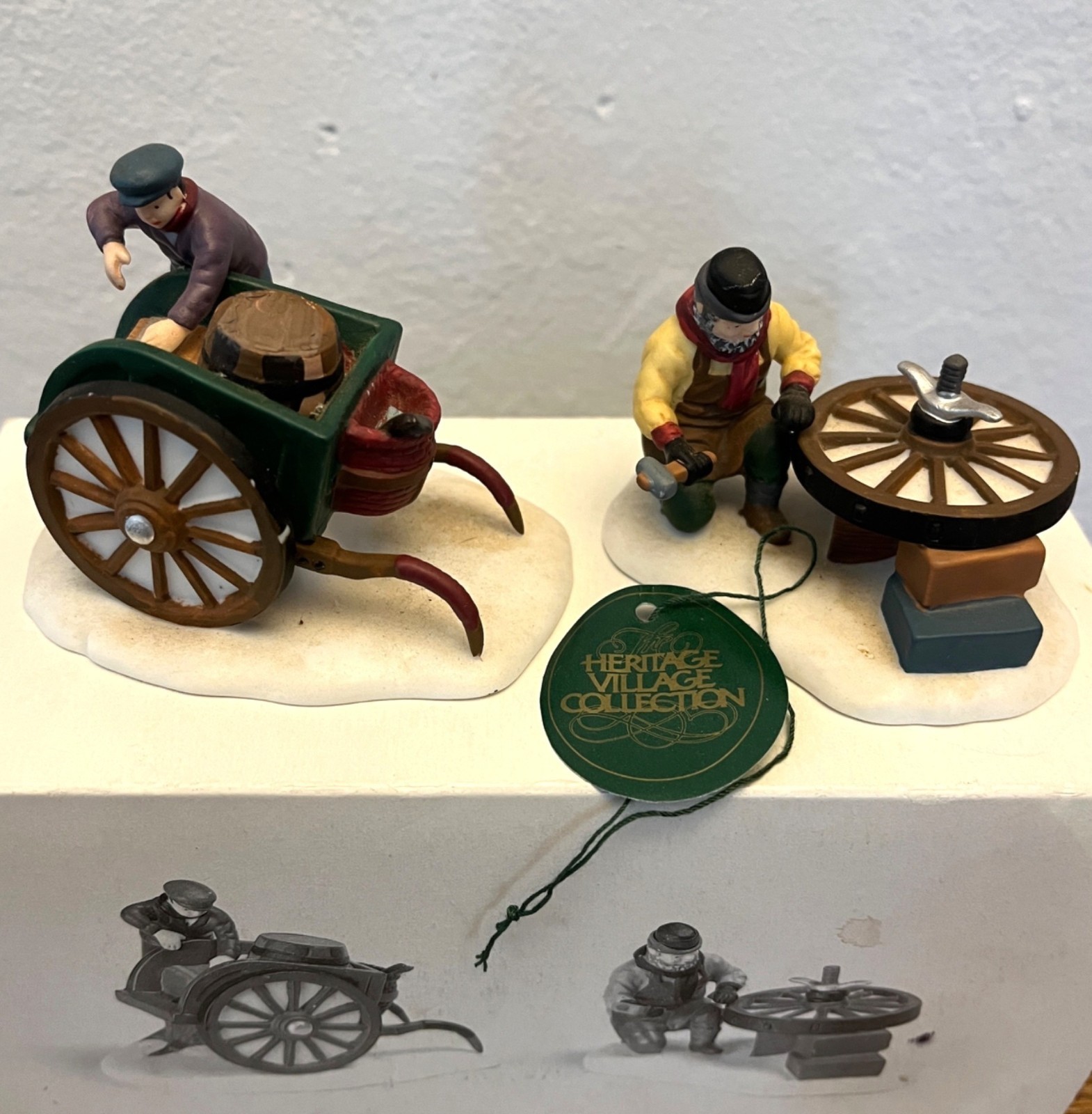 Depart 56 Heritage Village Collection C. Bradford Wheelwright & Son Christmas