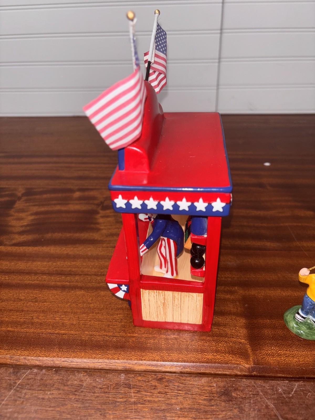 Department Dept 56 UNCLE SAM’S FIREWORK STAND The Original Snow Village #54974