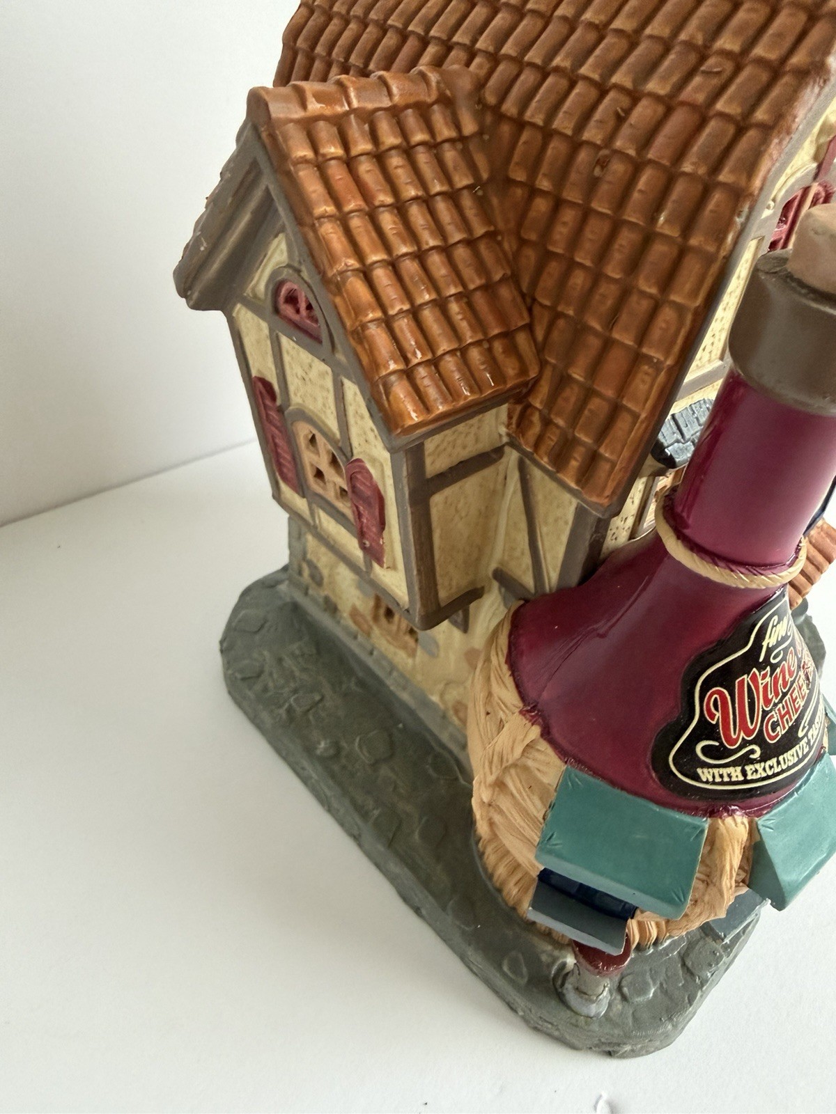 Lemax The Tuscan Carafe Wine & Cheese Lighted Village House 2020 w/ Box 05649
