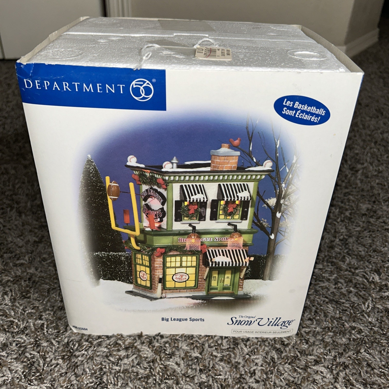 Department 56 The Original Snow Village – Big League Sports 2006