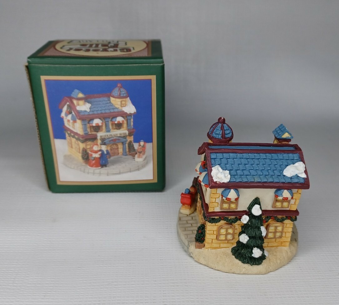Crystal Falls Village Park Place Hotel Christmas Vintage 1994