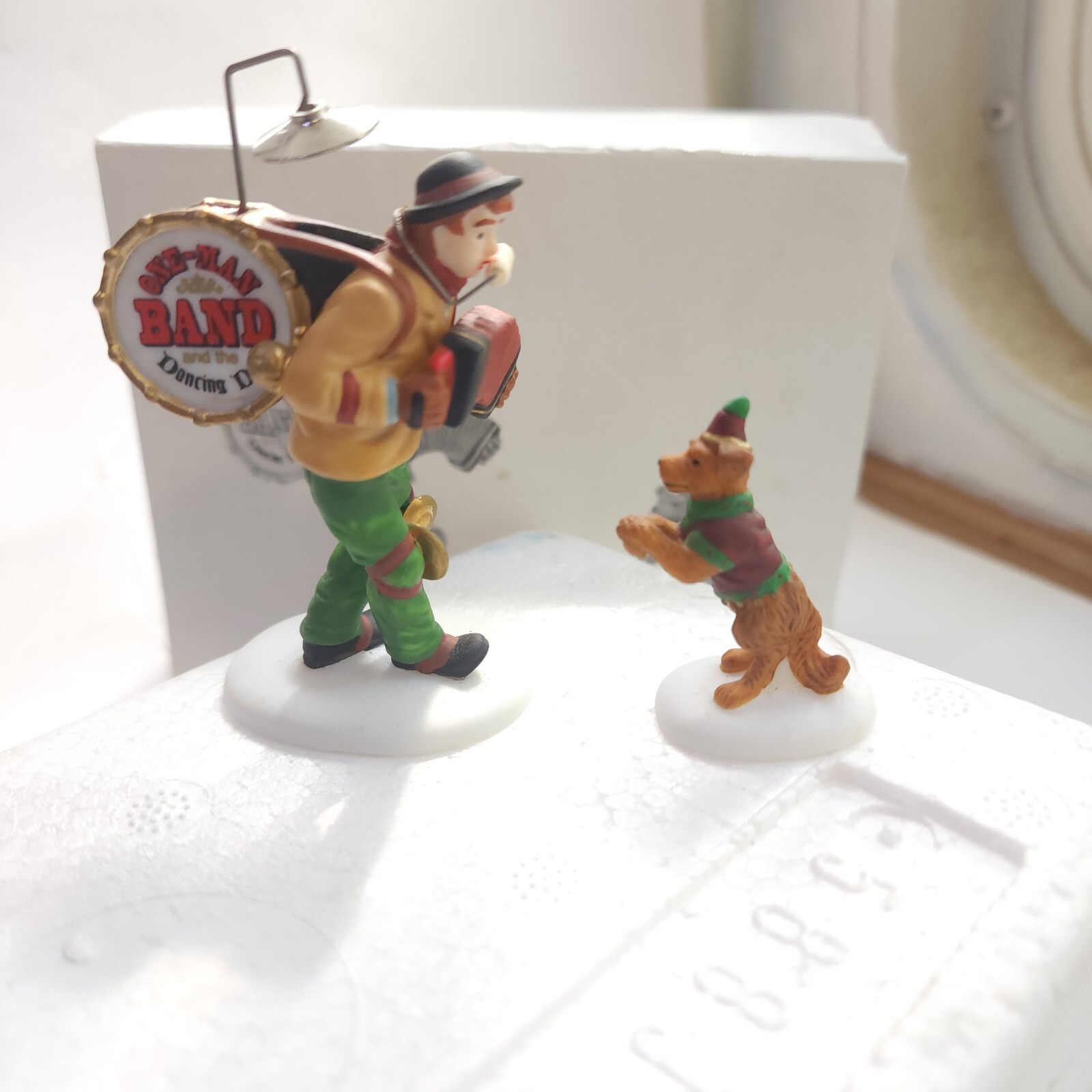 Department 56 One Man Band & The Dancing Dog #58891 Christmas In The City BOX