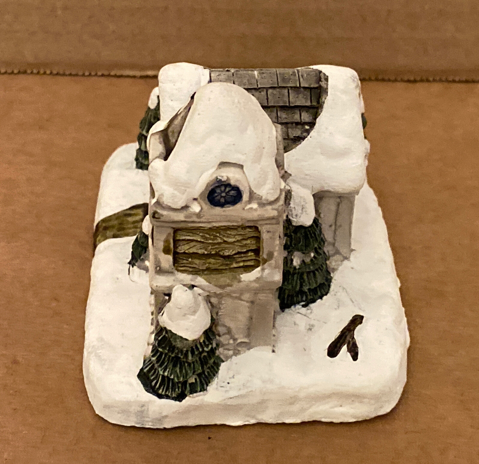 RSVP The American Rustic Series Country CHURCH Christmas Village, 2.75”L x2.25”W