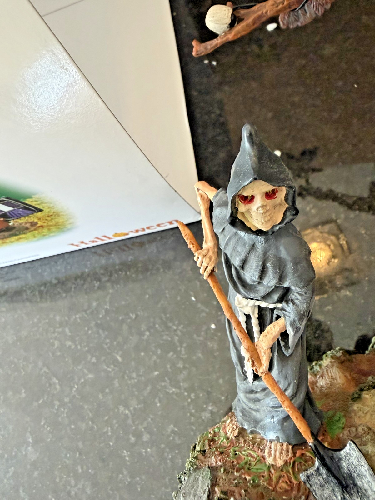 Dept 56 Haunted Hearse Halloween Village Accessory Works In Box Retired
