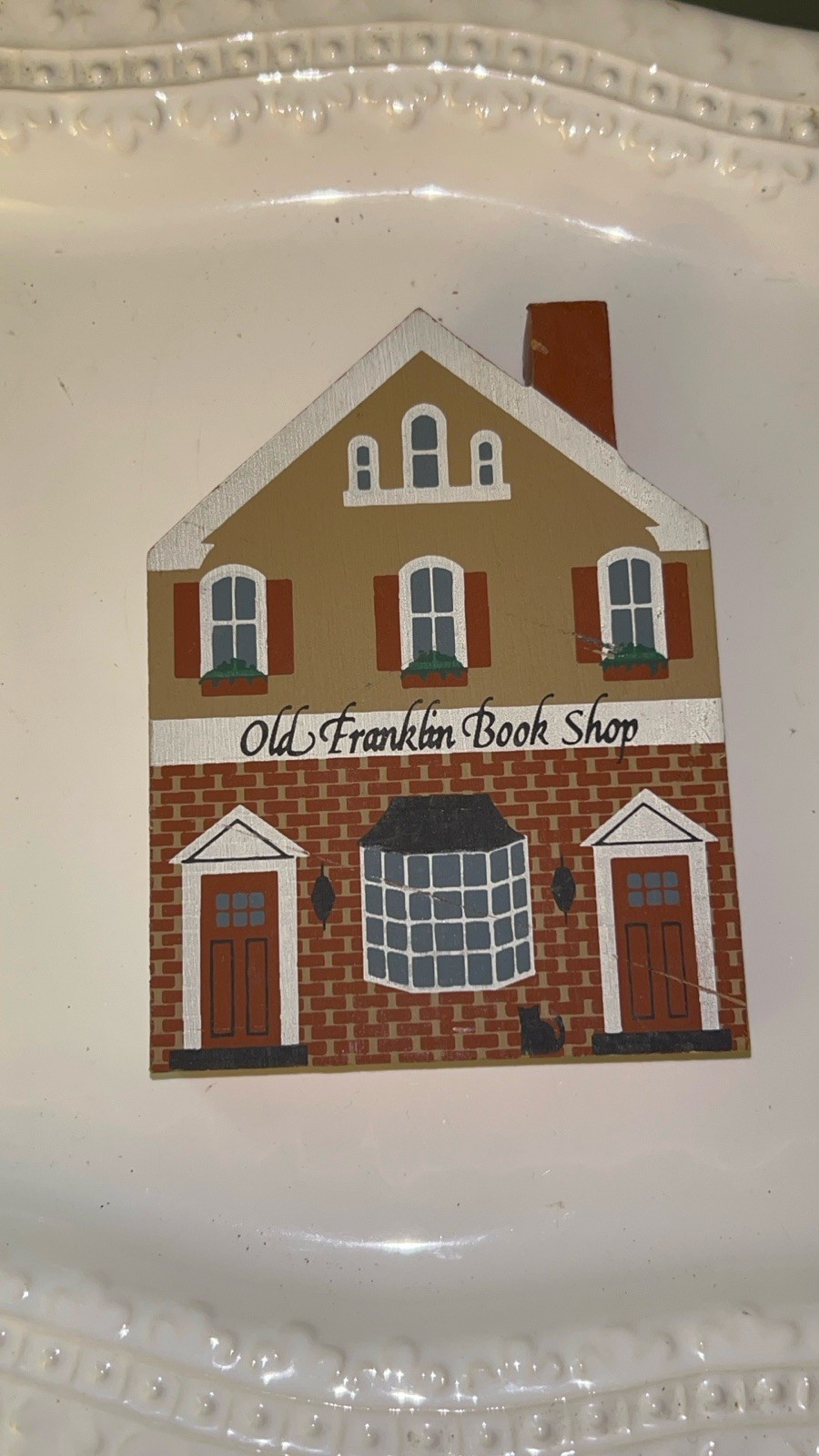 Vintage Cat’s Meow Village Series VII “Old Franklin Book Shop