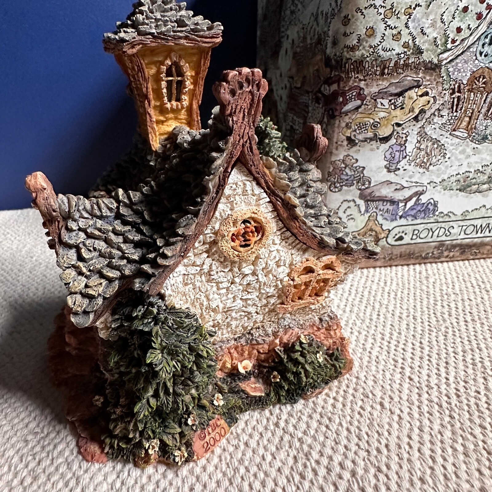 BOYDS BEARLY- BUILT VILLAGES Boyds Town #3 THE CHAPEL IN THE WOODS