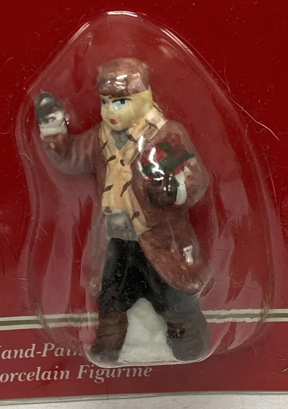 Dickens Collectables Christmas Village Accessory BOY Dollhouse F29
