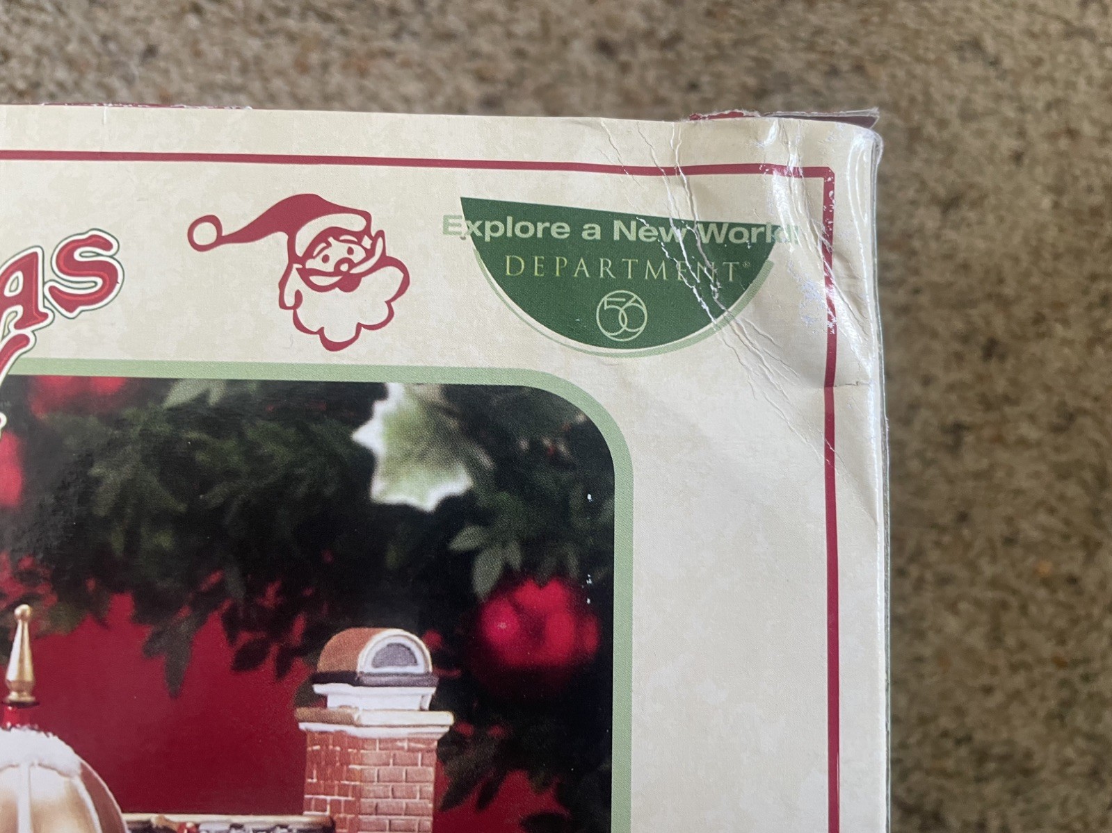 Dept 56 A Christmas Story Village ~ THE FIRE HOUSE ~light up unused