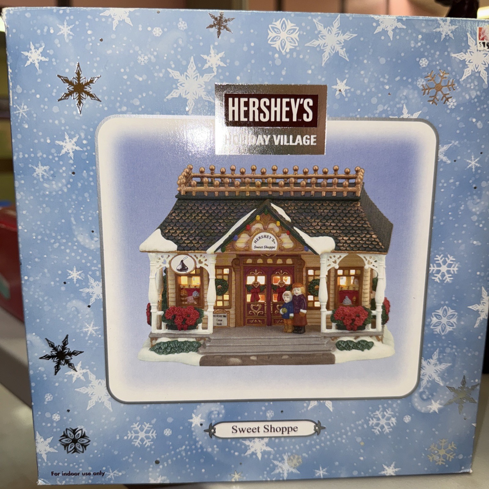 VTG Hershey’s Holiday Village Sweet Shoppe 2001 Original Box