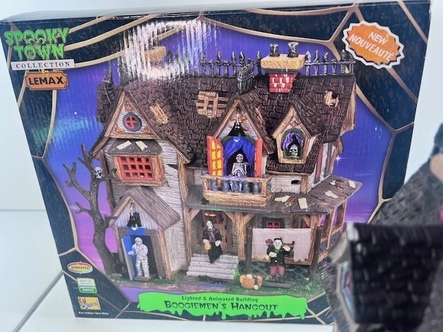 Lemax Spooky Town Boogiemen’s Hangout #65438 2006 Retired Read Description