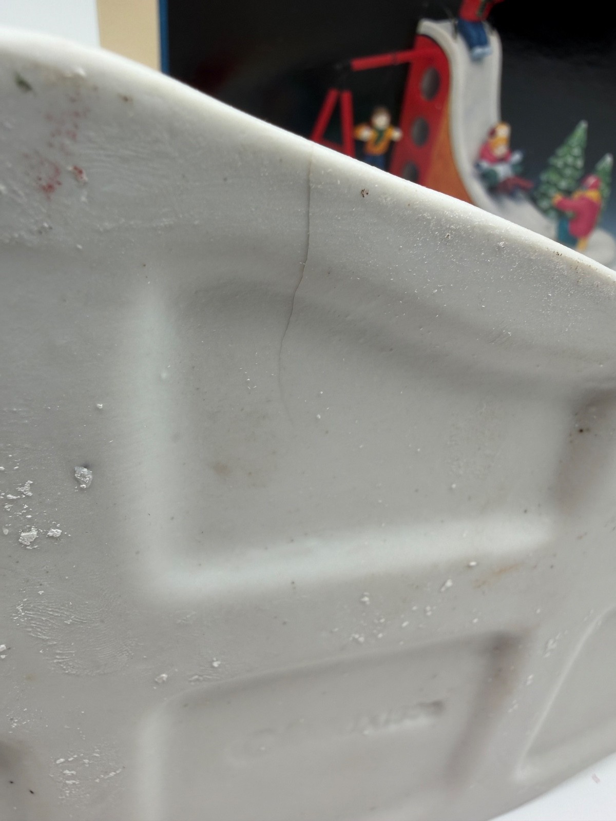 Lemax Village Collection Porcelain Fun On The Slide Christmas Village Accessory