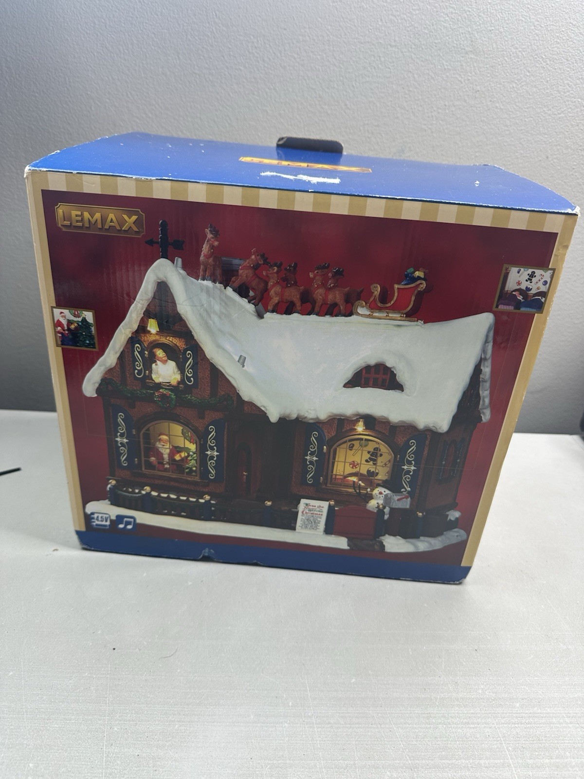 Lemax 2015 Twas The Night Before Christmas Village Sights & Sounds #55922 House