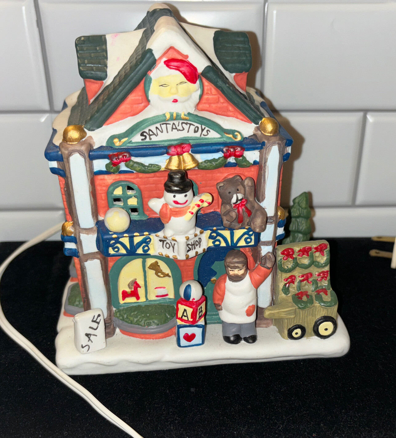 Santa S Toy S Shop Very Cute Light Up Shop