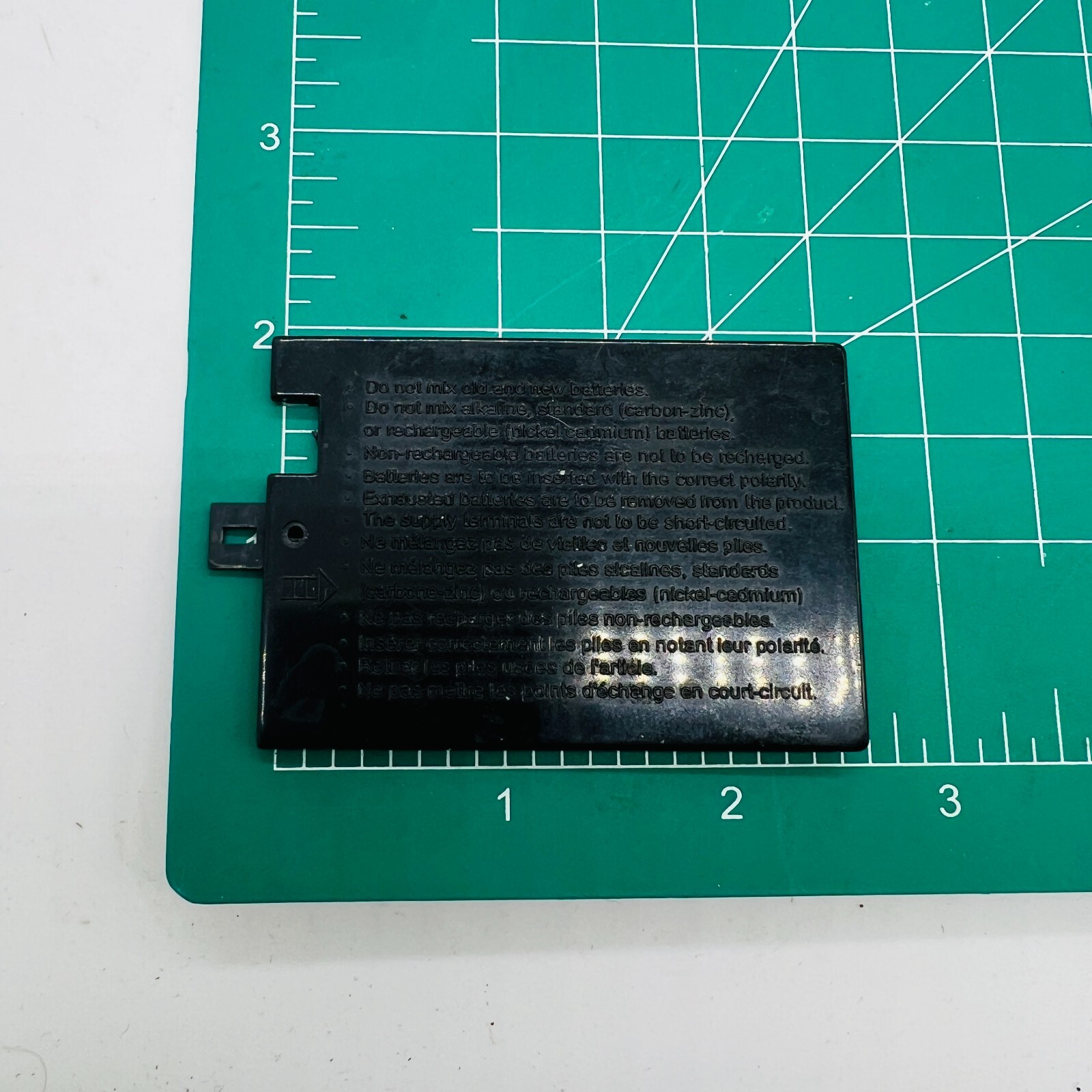 Vintage Lemax Spooky Town Village REPLACEMENT BATTERY COVER ONLY