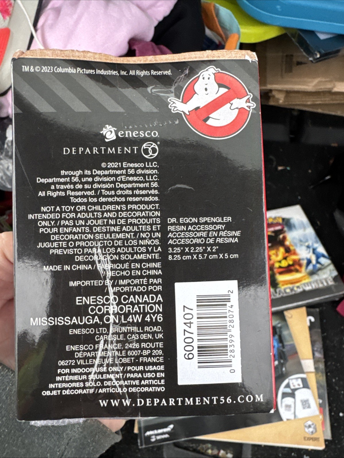 Department 56 Dr. Egon Spengler 6007407 NEW Ghostbusters Ghost Busters