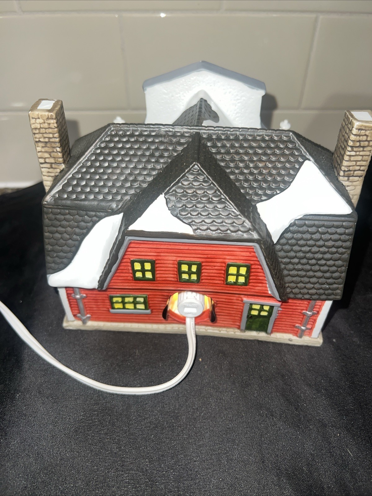 Lemax 1994 The Square Knot Rest Hearthside Dickensvale Caddington Lighted House