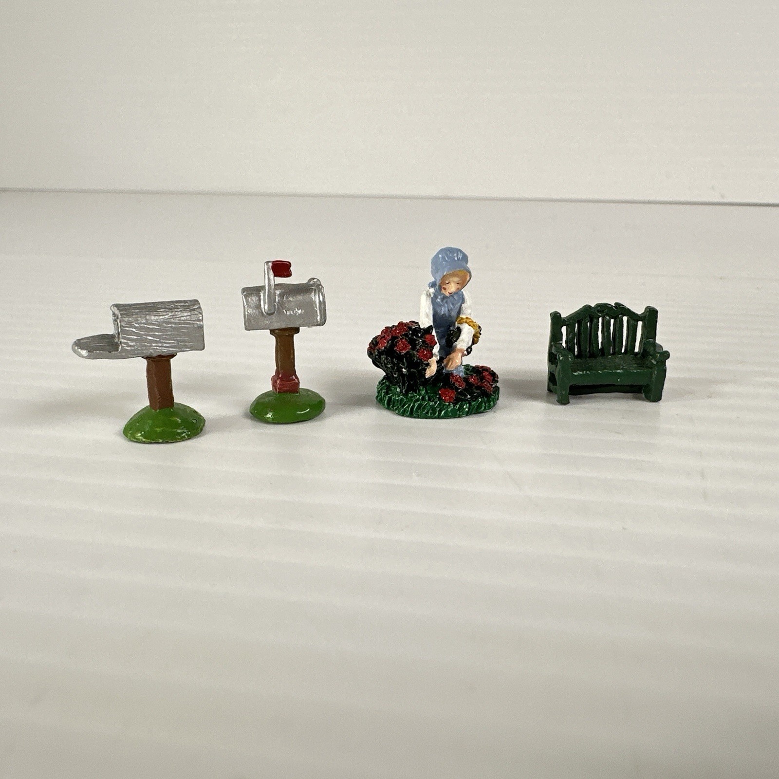 Liberty Falls Pewter Figure Lot of 30+ Farm Animals Horse Carriage People Bridge