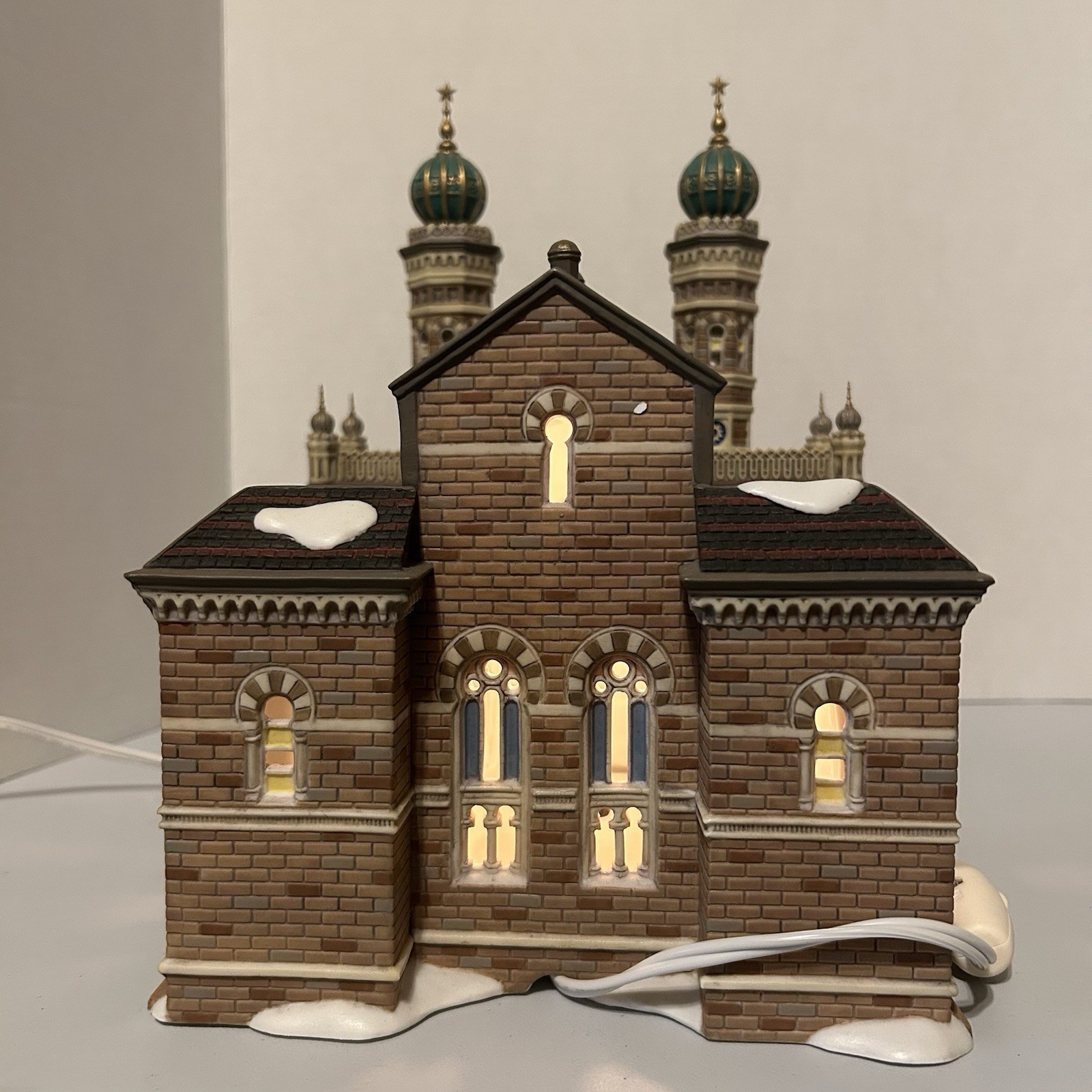 Dept 56, Christmas in the City, Central Synagogue, Historical Landmark, 56.59204
