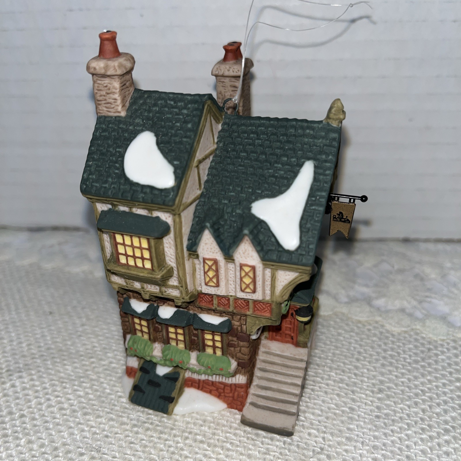 Dept 56 The Pied Bull Inn 1993 Collector’s Edition Ornament Mint W Original Box