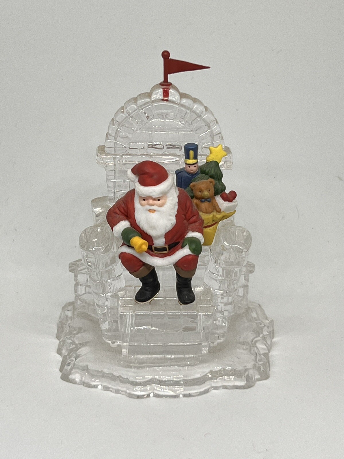 Dept. 56 Need More Toys Porcelain “Santa Sitting On ICE” Throne Figure 56365