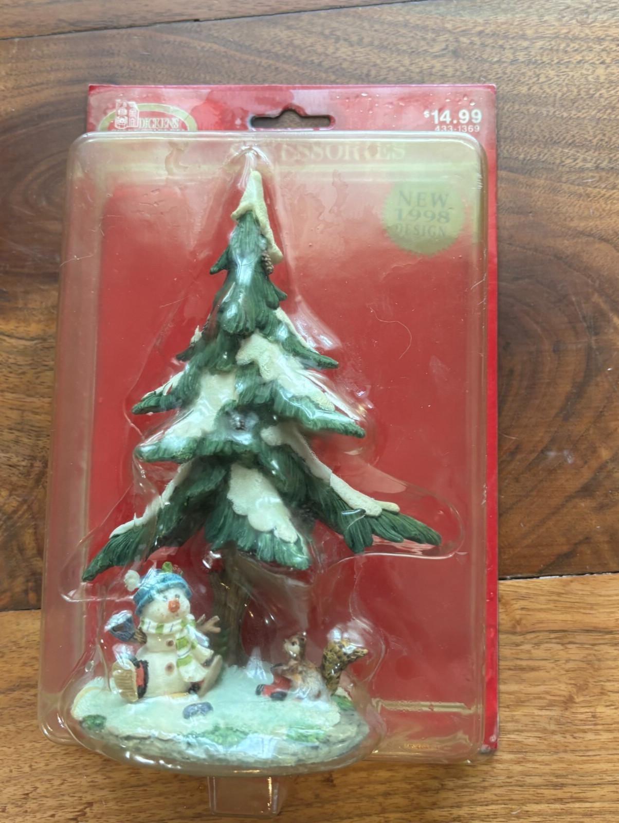 Vintage Dickens Collectibles Accessories Christmas Tree Village 1998 7.5″ Tall