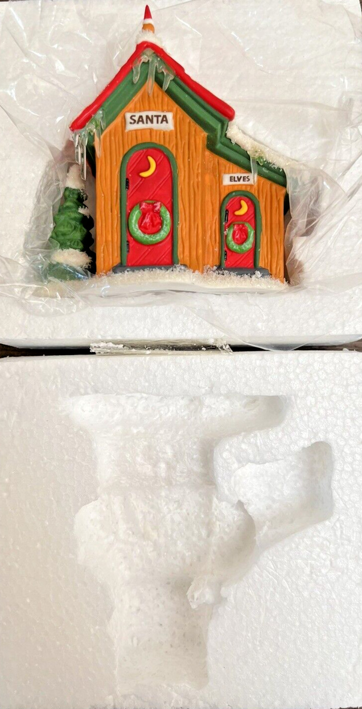 Department 56 North Pole Series “Up North Outhouse” #800009 retired 2017