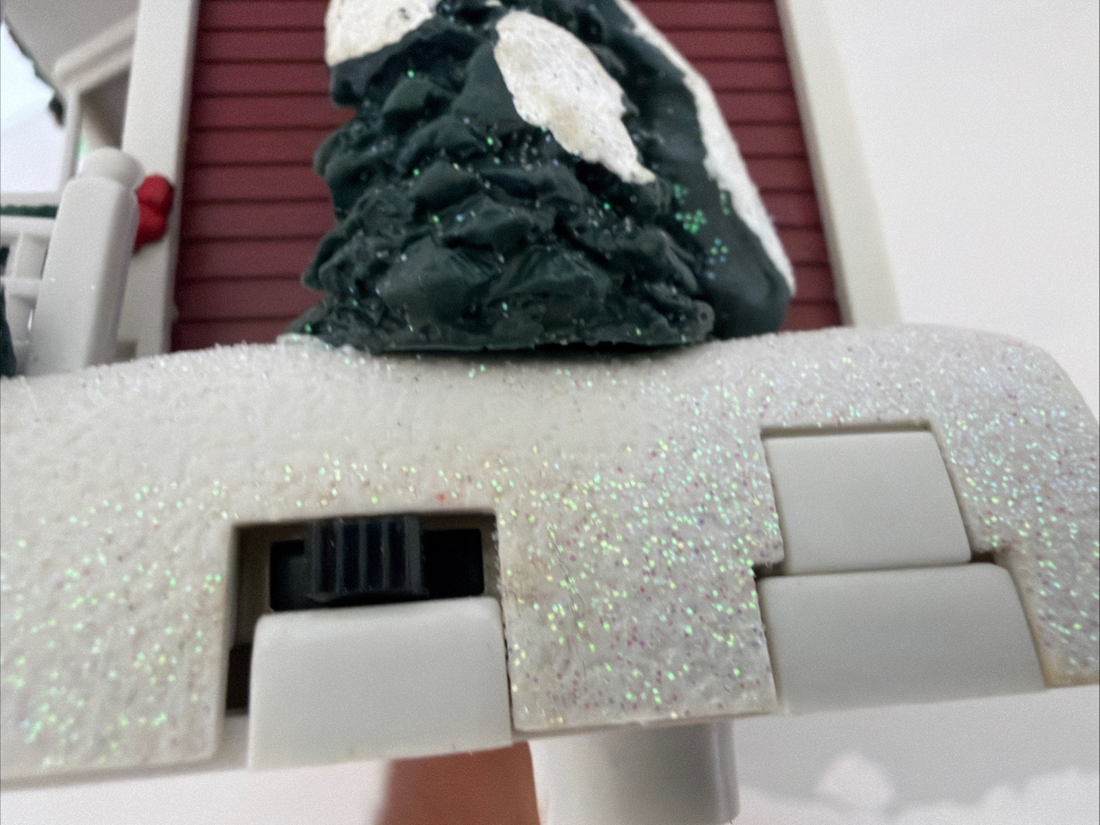 House Night Before Christmas Talking LED Lights and Sound Battery Operated 2007