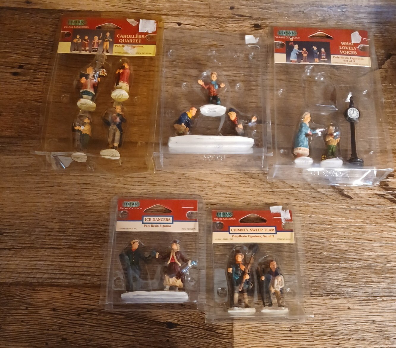 LEMAX 1999 Winter Christmas Snow 12 Figures/Scenes