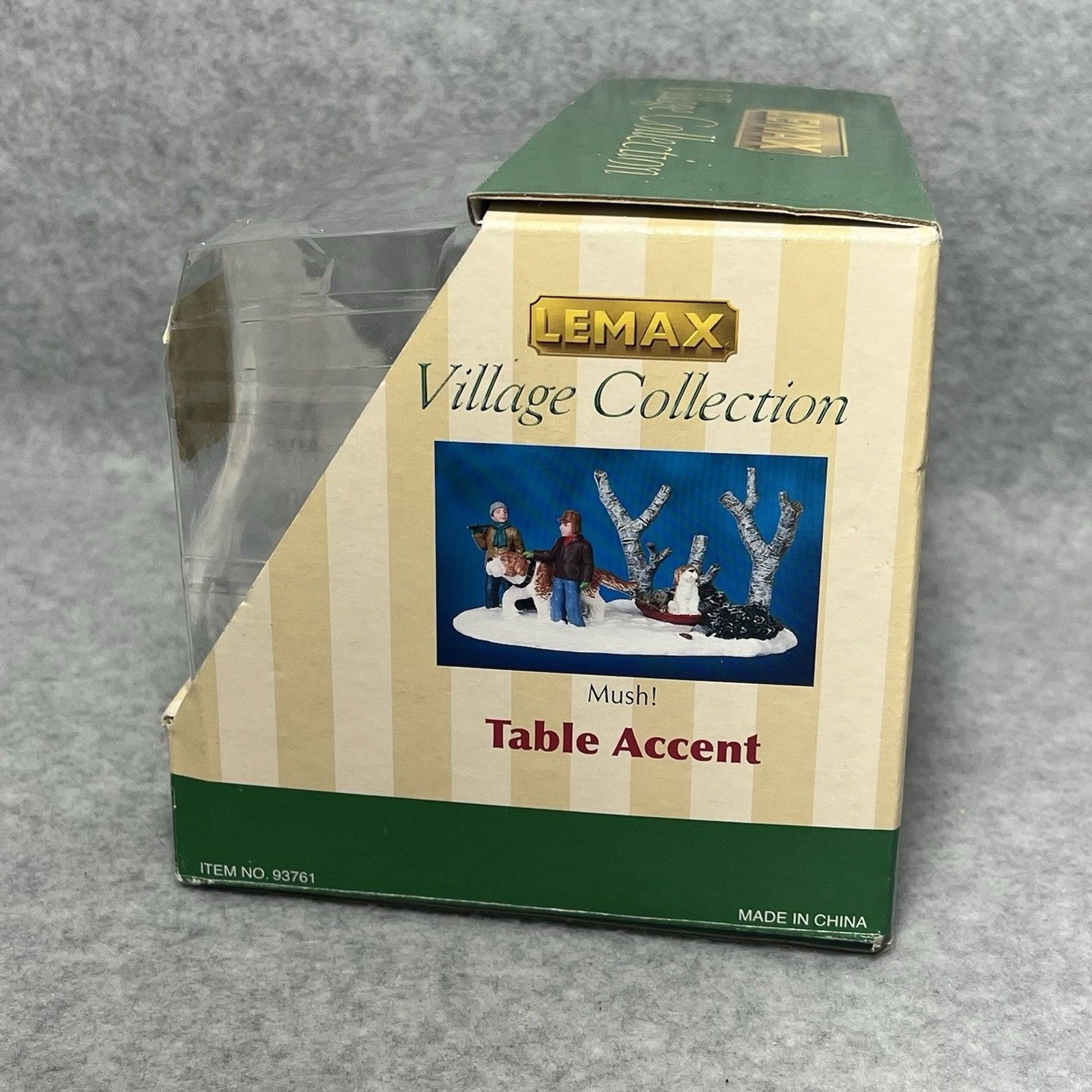 Lemax Christmas Village Mush Holidays Seasons 93761 Table Piece 2009 RETIRED