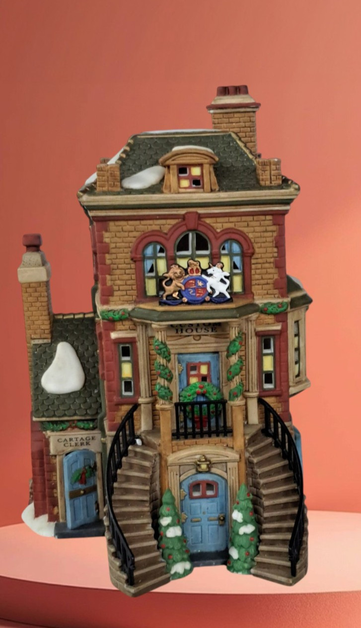 Dept 56 Dickens Village Custom House 1997 Vintage 58301 Retired