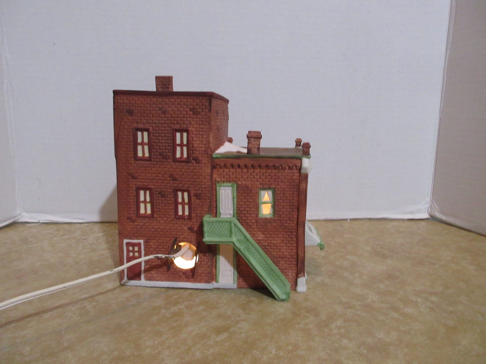 Dept. 56 Heritage Christmas In The City 1988 Variety Store & Barber Shop #5972-2