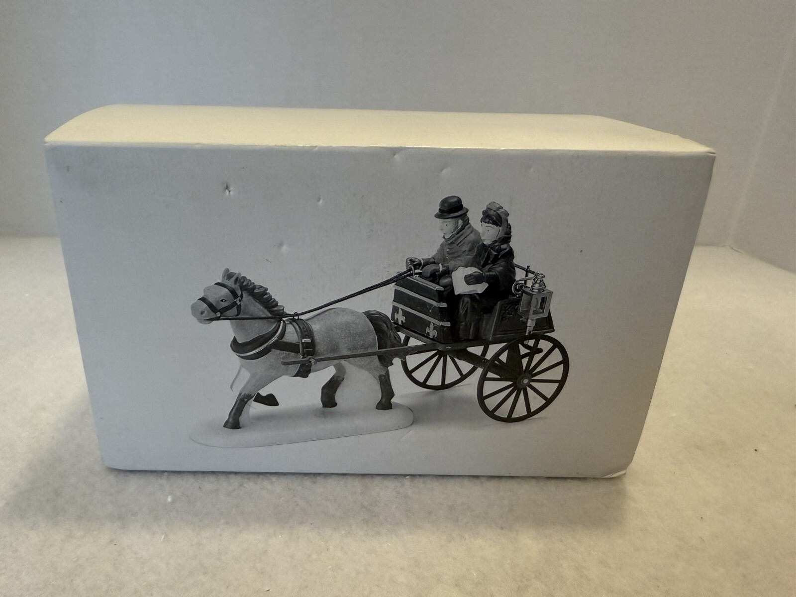 Dept 56 Heritage Village-Red Christmas Sulky #58401 Retired W/box EUC
