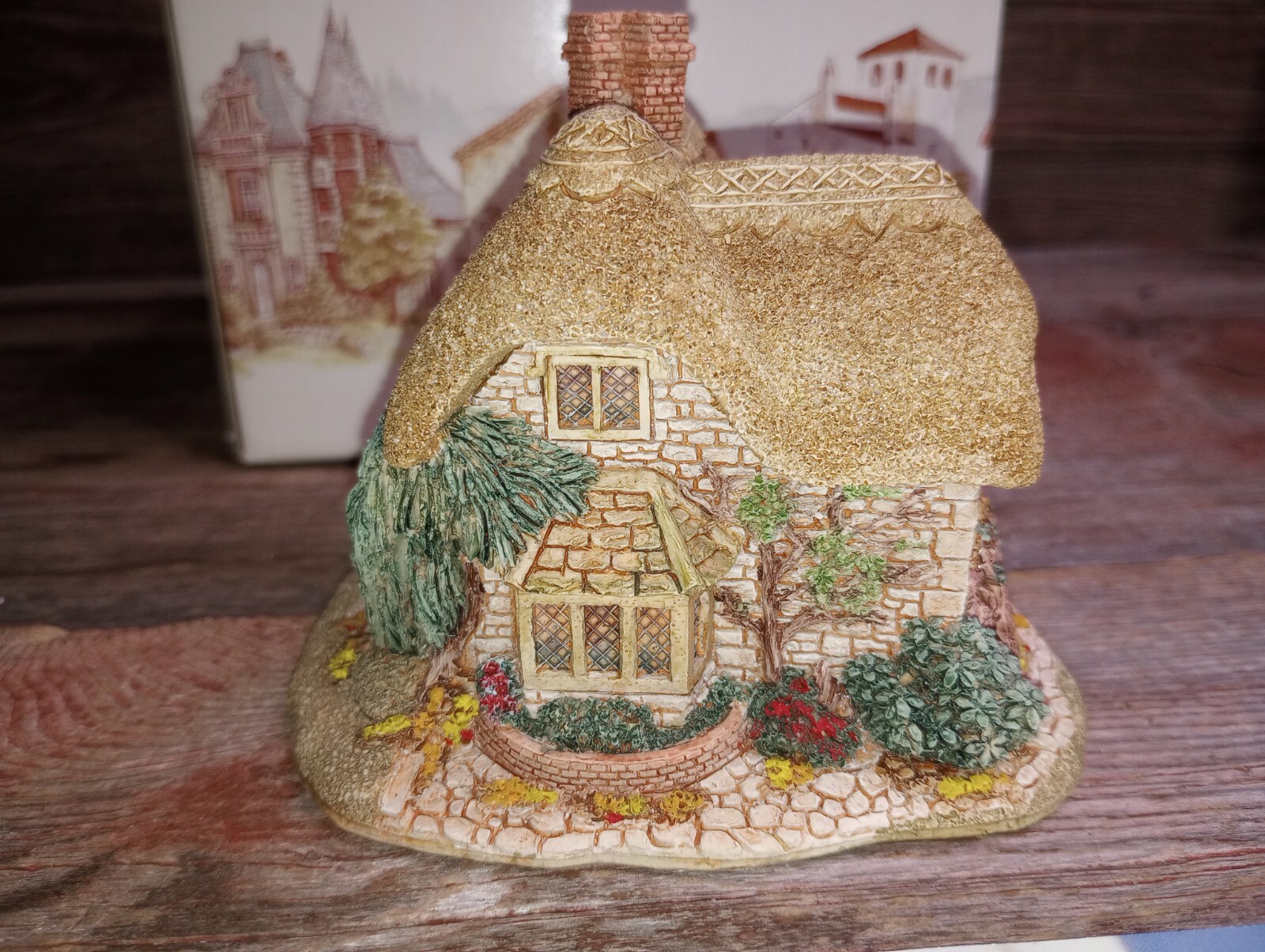 Lilliput Lane Autumn Hues Cottage SIGNED And Has Box And Deeds 1994