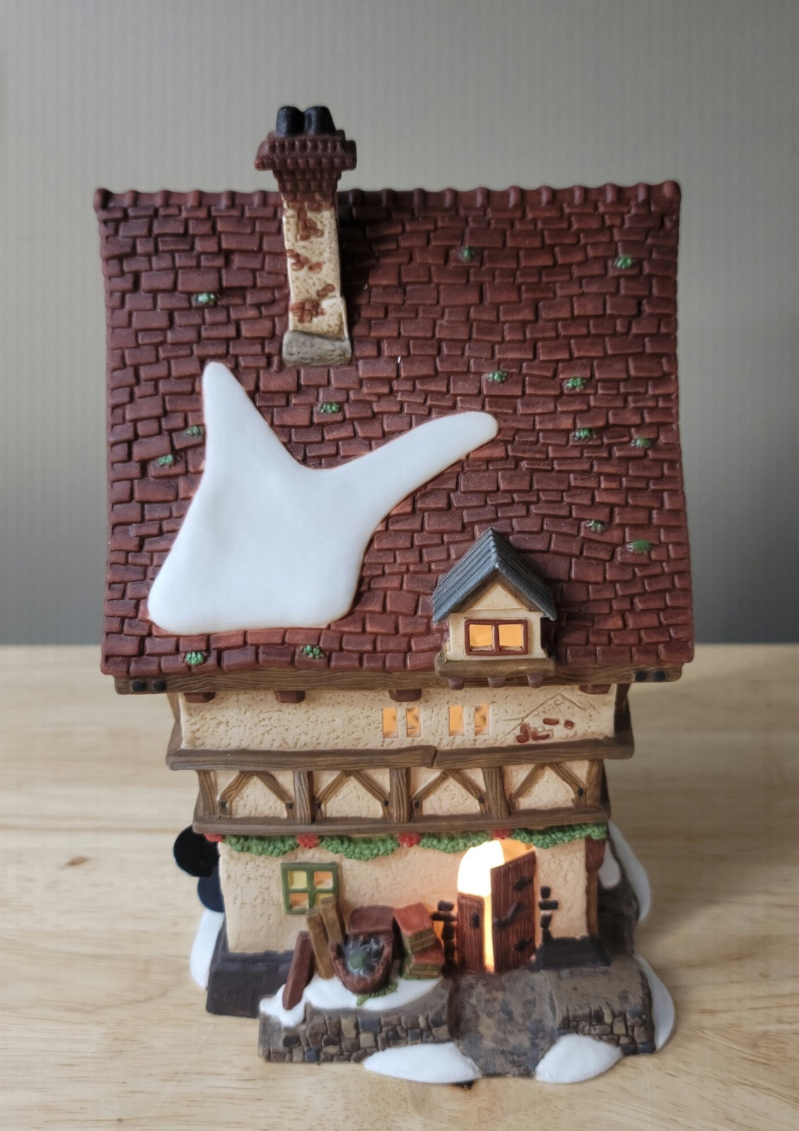 Dept 56 Dickens Village THE MELANCHOLY TAVERN Light Cord Christmas Holidays 1996