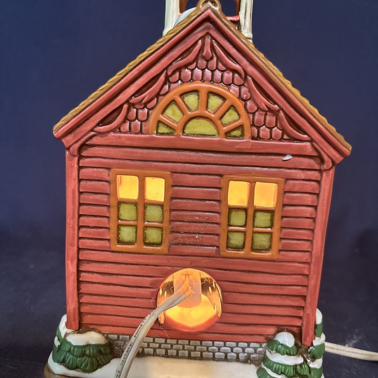 Lefton Colonial Village Northpoint Schoolhouse #07960 Original Box 1991